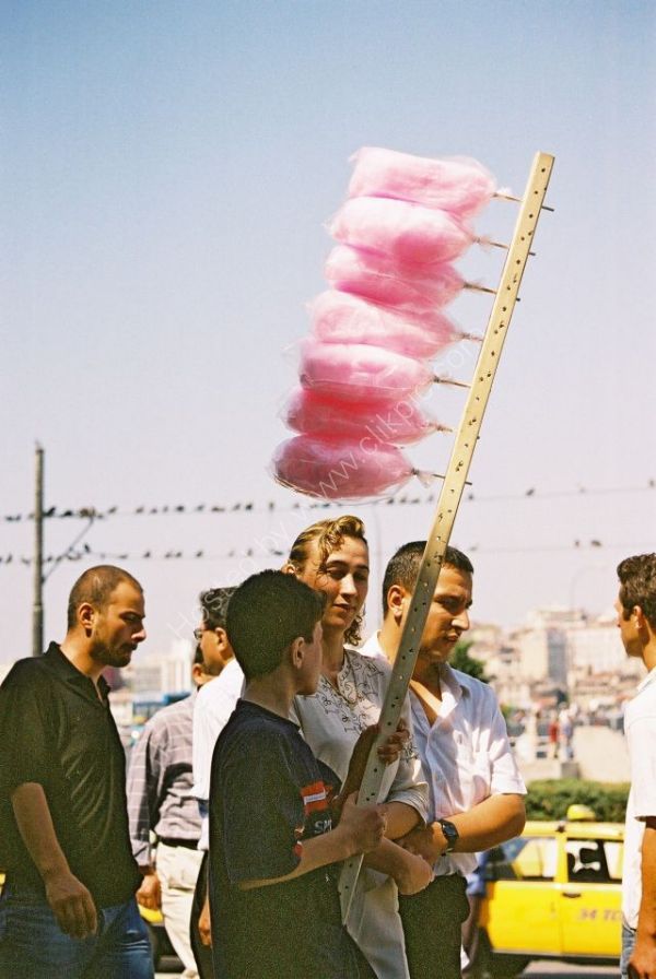 Candy Floss Seller, Istanbul, Turkey